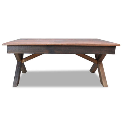 sofabord 110x60x45 cm blandet genbrugstræ