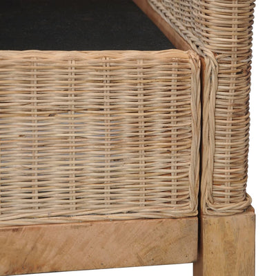 3-personers sofa med hynder naturlig rattan