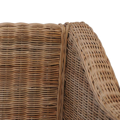 3-personers sofa med hynder naturlig rattan