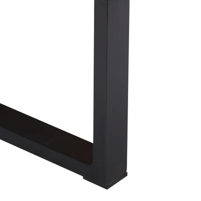 sofabord i kassettestil 100 x 52 x 45 cm massivt mangotræ