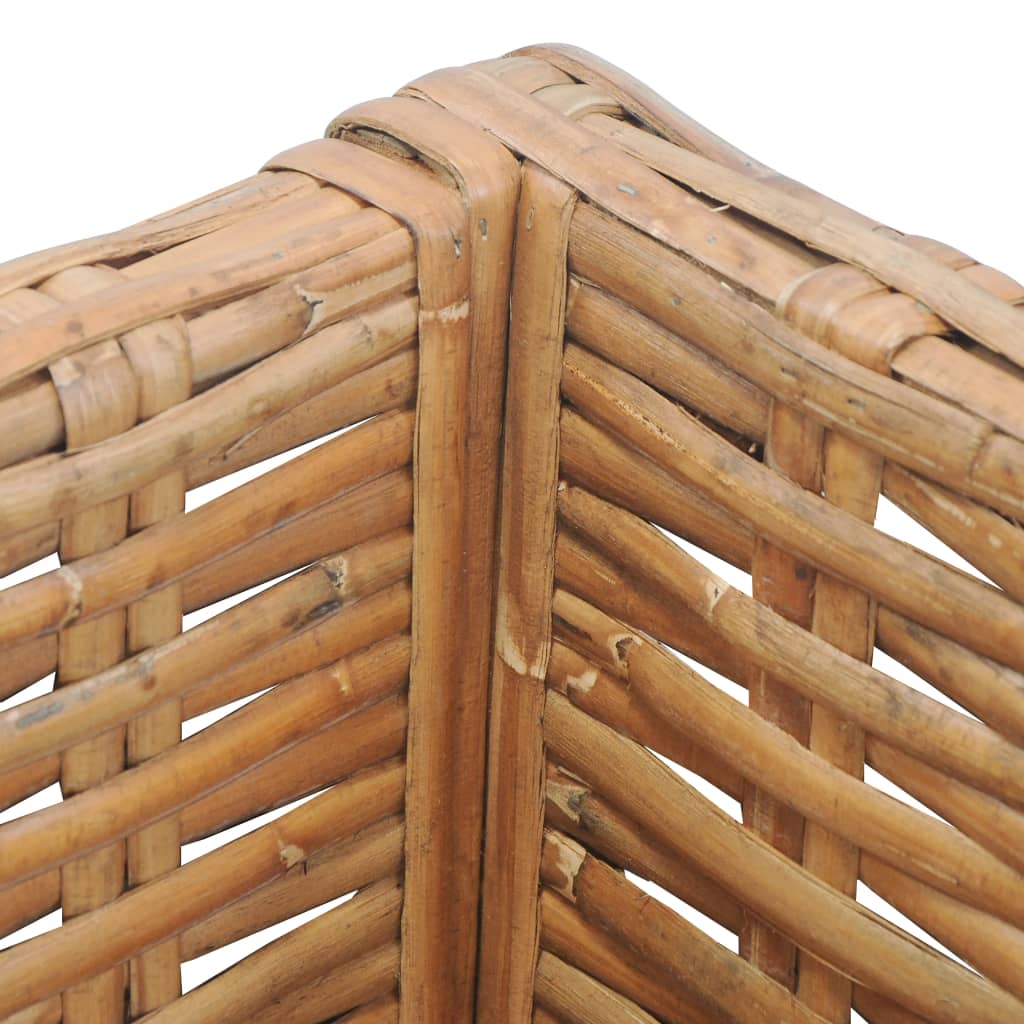 hjørnesofa med hynder naturlig rattan