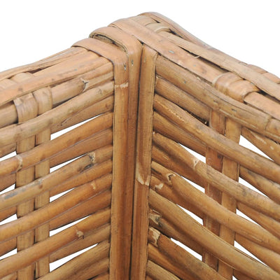 hjørnesofa med hynder naturlig rattan