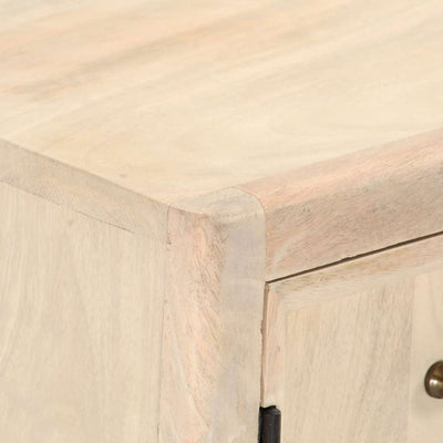 sofabord 90 x 45 x 40 cm massivt mangotræ