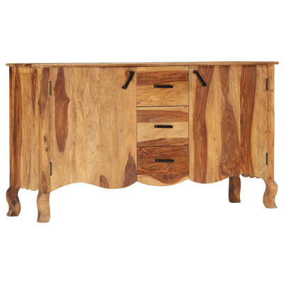 skænk 145x40x80 cm massivt træ