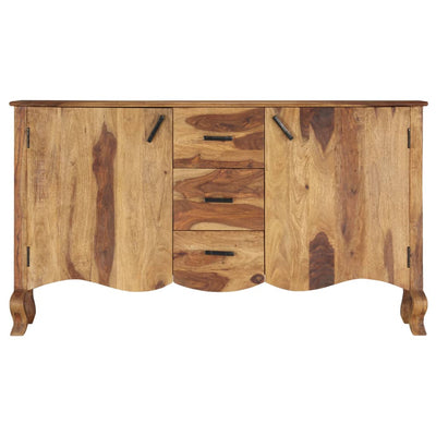 skænk 145x40x80 cm massivt træ