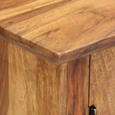 skænk 145x40x80 cm massivt træ