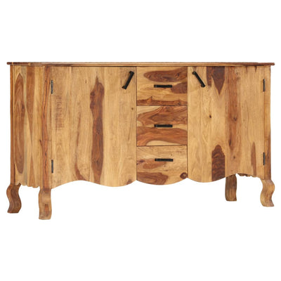 skænk 145x40x80 cm massivt træ