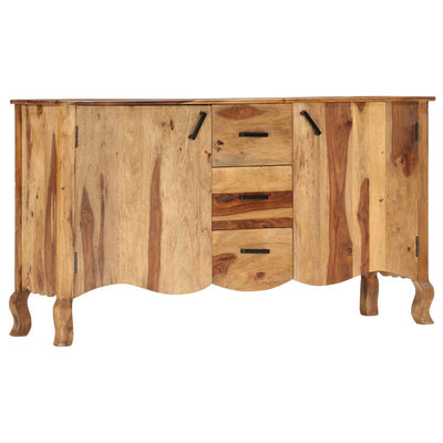 skænk 145x40x80 cm massivt træ