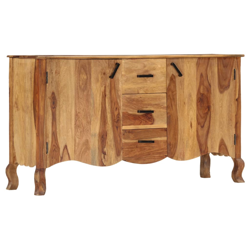 skænk 145x40x80 cm massivt træ