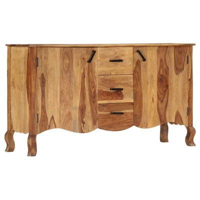 skænk 145x40x80 cm massivt træ
