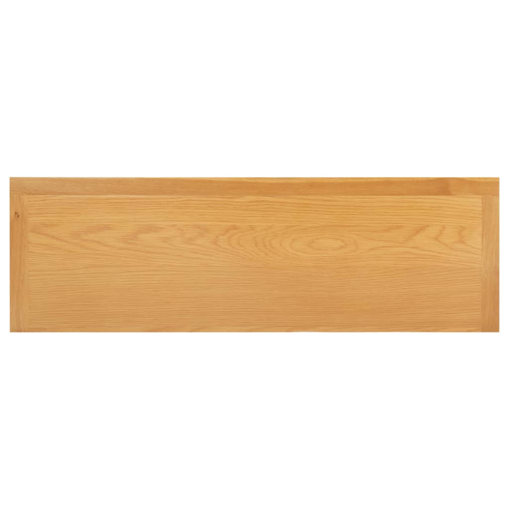 kommode 105x33,5x73 cm massivt egetræ