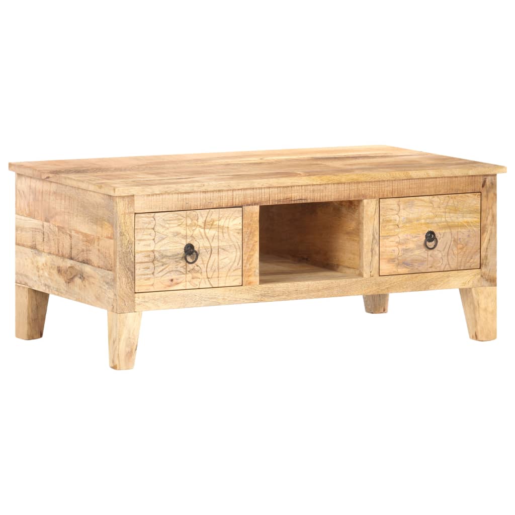 sofabord 100x55x40 cm ru mangotræ