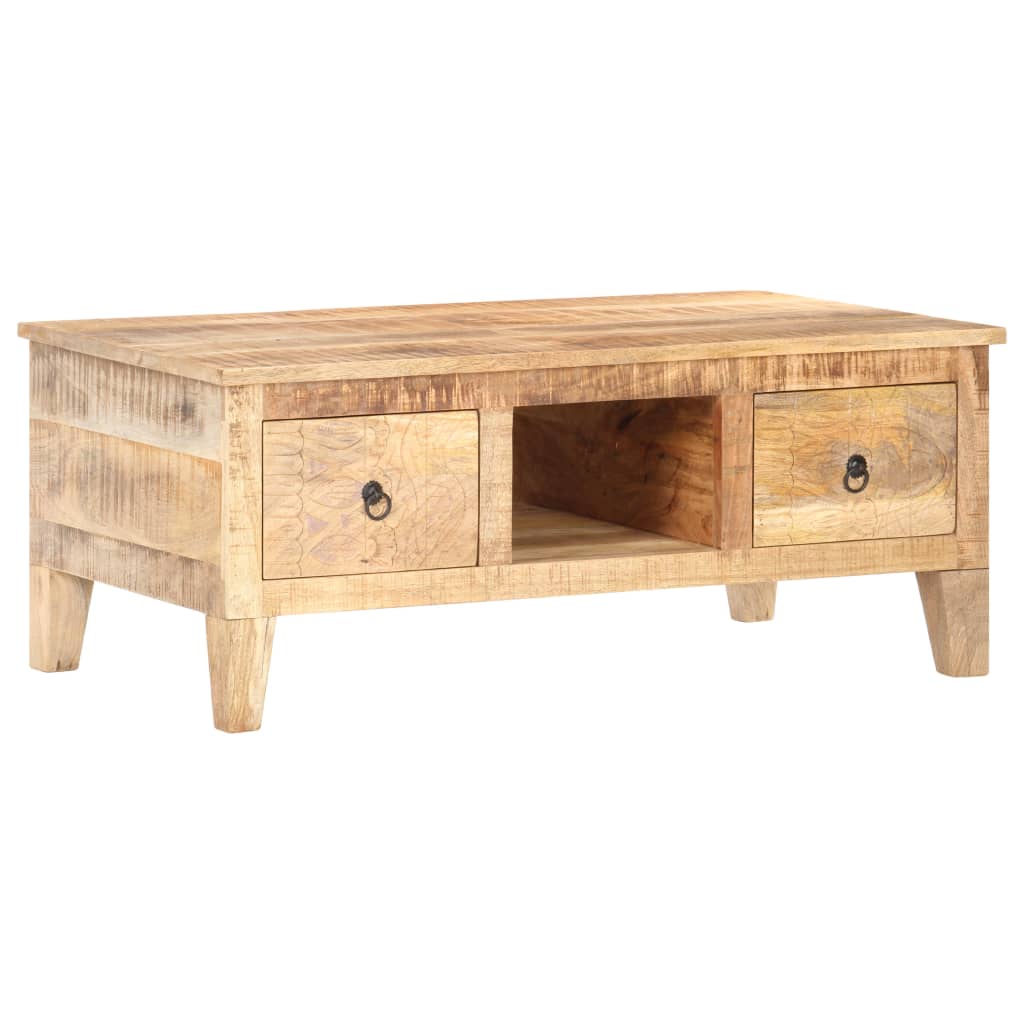 sofabord 100x55x40 cm ru mangotræ