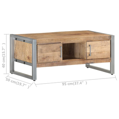 sofabord 95x50x40 cm ru mangotræ