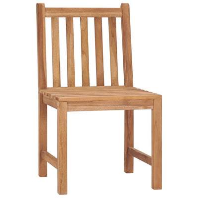 havestole 6 stk. massivt teaktræ