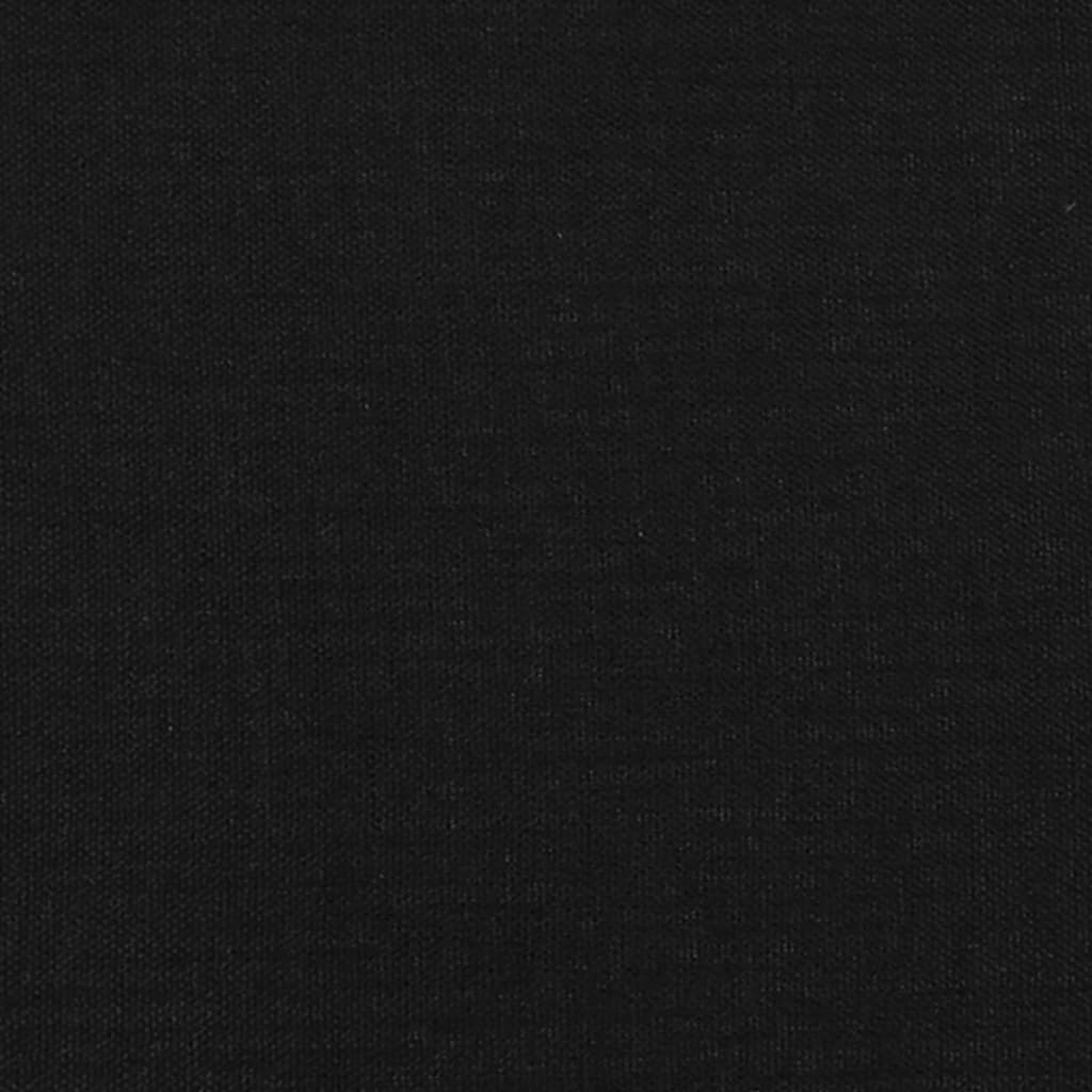 springmadras med pocketfjedre 140x190x20 cm stof sort