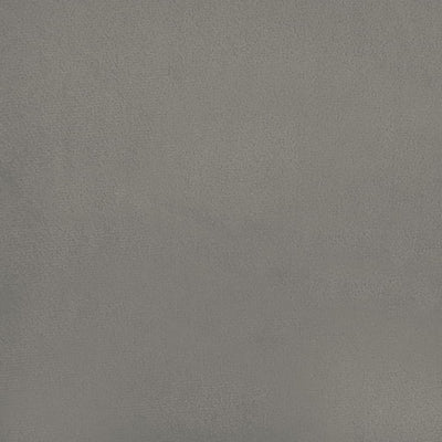 springmadras med pocketfjedre 140x190x20 cm fløjl lysegrå