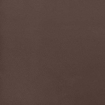 springmadras med pocketfjedre 160x200x20 cm kunstlæder brun