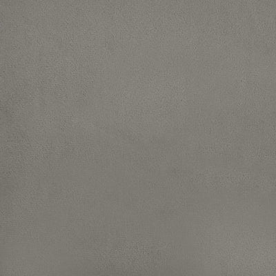 springmadras med pocketfjedre 160x200x20 cm fløjl lysegrå