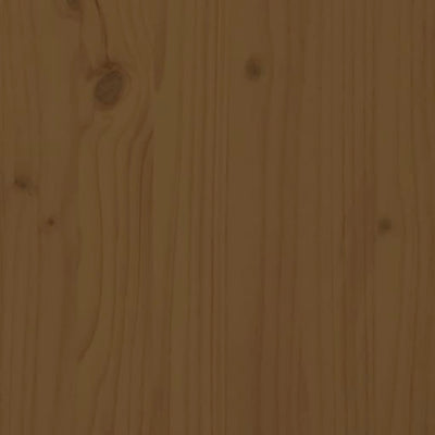 højskab 100x40x108,5 cm massivt fyrretræ gyldenbrun