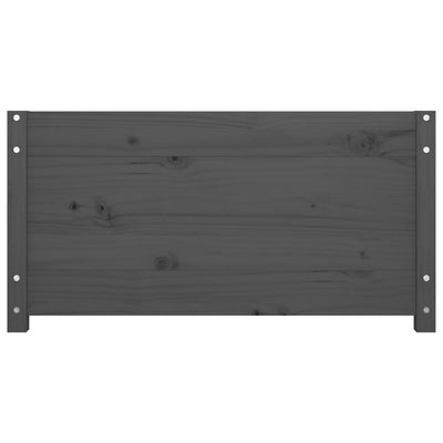 daybed 90x190 cm Single massivt fyrretræ grå