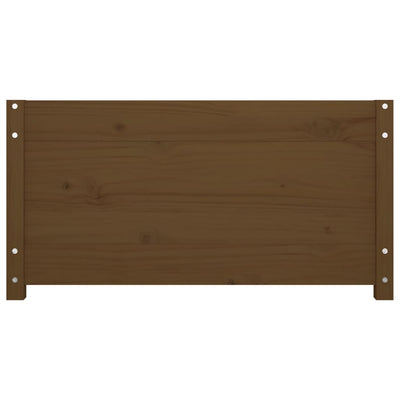 daybed 90x190 cm Single massivt fyrretræ gyldenbrun