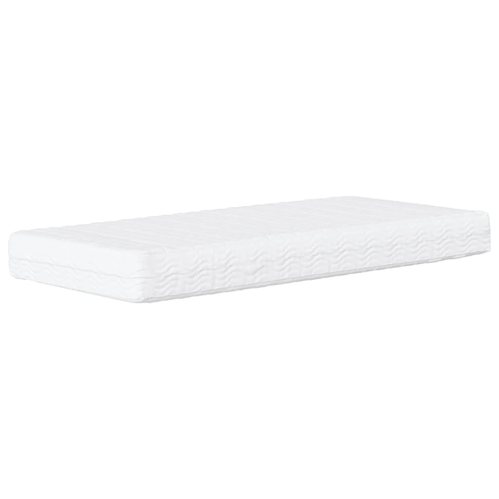 daybed med madras 90x200 cm stof mørkegrå