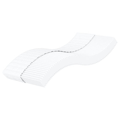 daybed med madras 100x200 cm stof sort