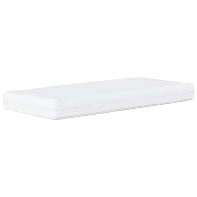 daybed med madras 100x200 cm velour gul