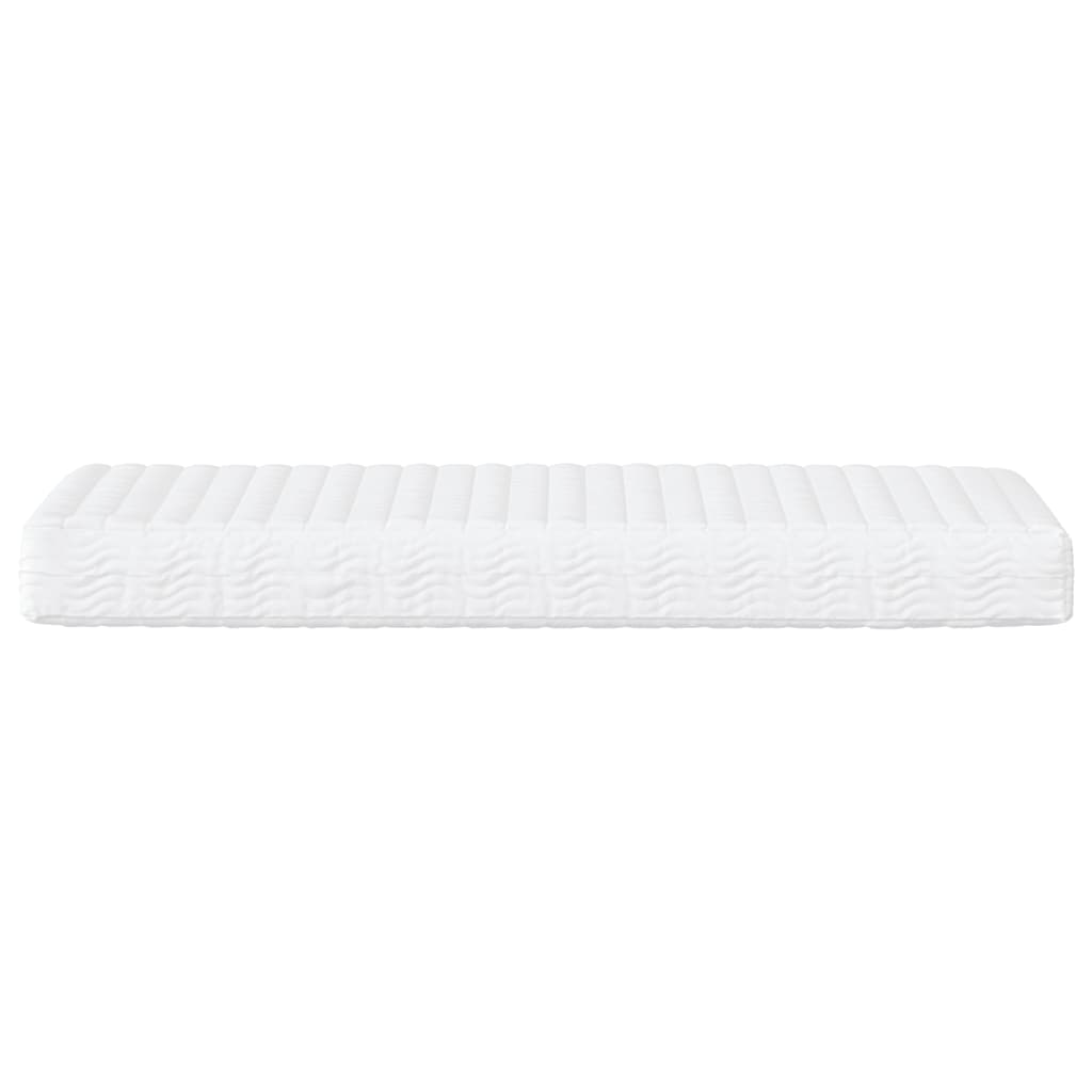 daybed med madras 90x200 cm stof lysegrå