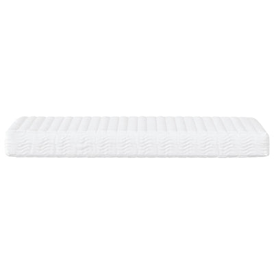 daybed med madras 90x200 cm stof lysegrå