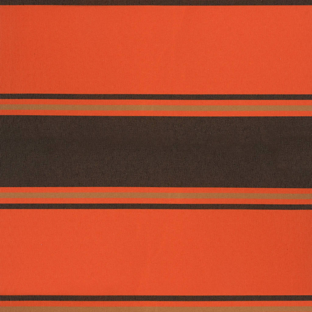 foldemarkise 3x2,5 m stof og aluminium orange og brun