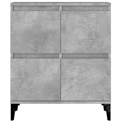 skænke 3 stk. 60x35x70 cm konstrueret træ betongrå