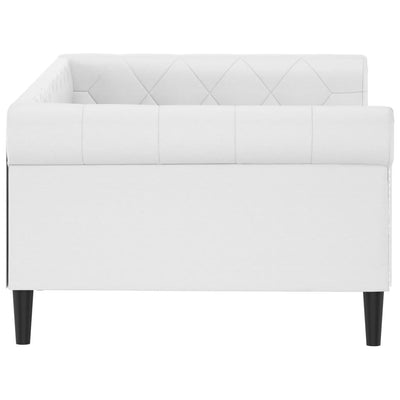 daybed 100x200 cm kunstlæder hvid
