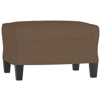 sofasæt 4 dele med hynder stof brun