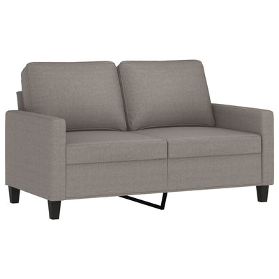 sofasæt 3 dele med hynder stof gråbrun