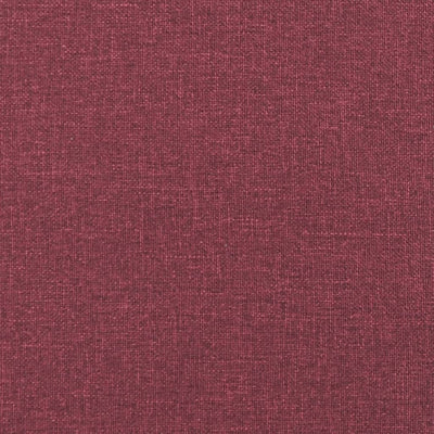 sofasæt 2 dele stof vinrød