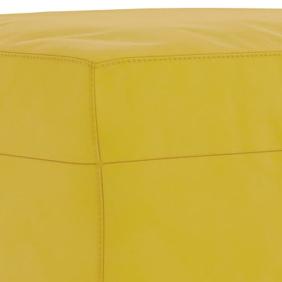 sofasæt 4 dele med hynder velour gul