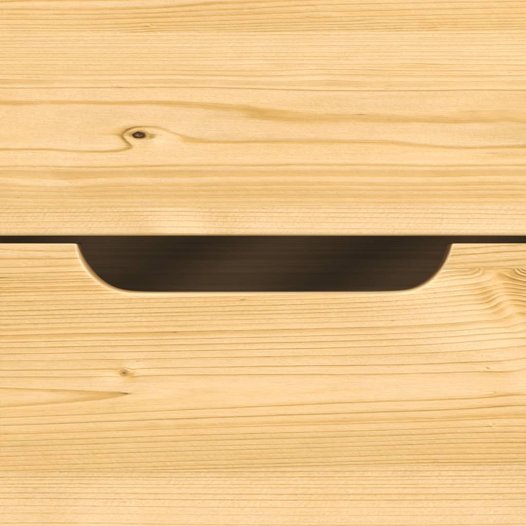 daybed med fem skuffer IRUN 90x200 cm massivt fyrretræ