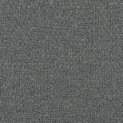 2-personers sofa 120 cm stof mørkegrå
