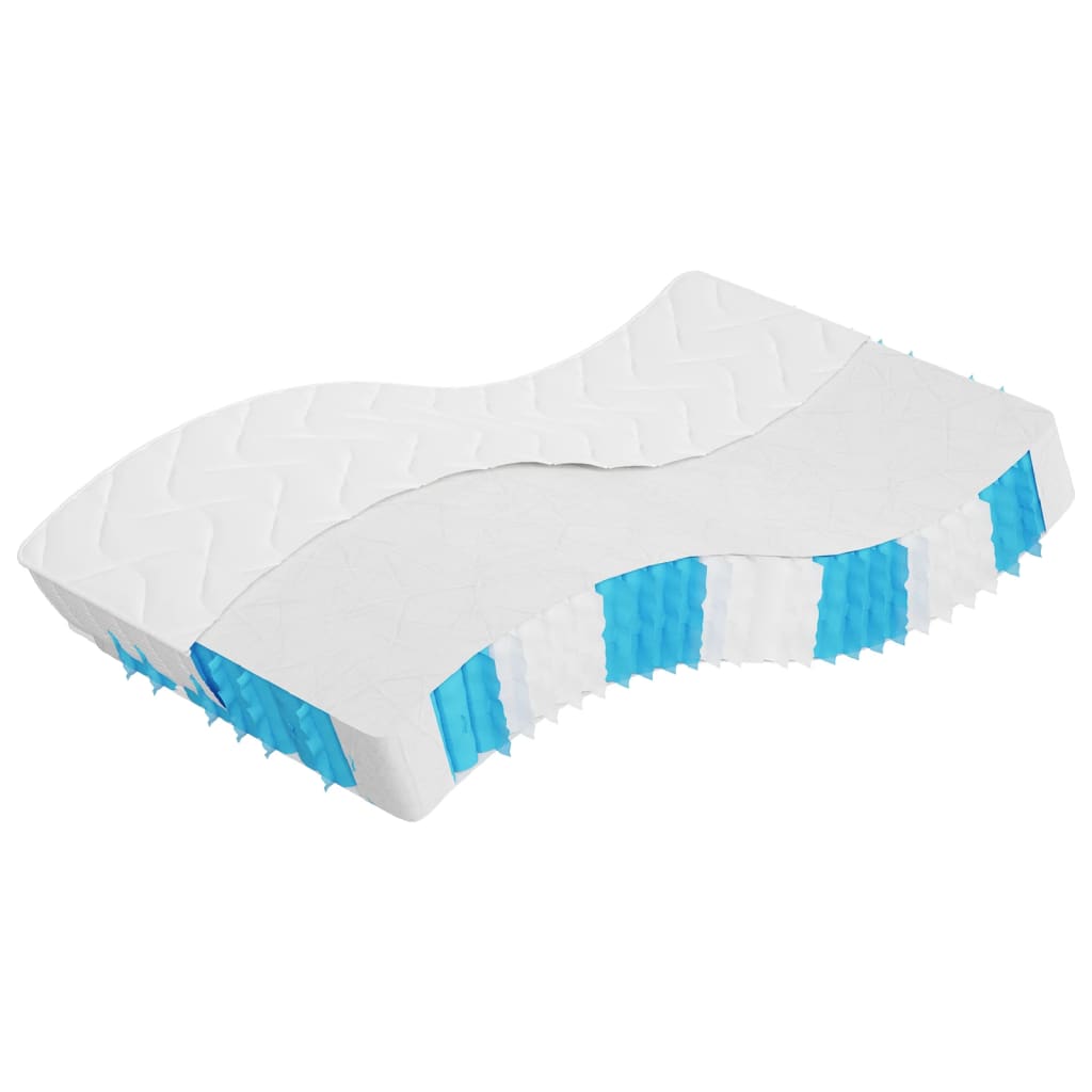 springmadras med pocketfjedre 120x200 cm medium fast