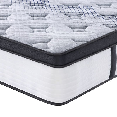 springmadras med pocketfjedre 100x200 cm medium