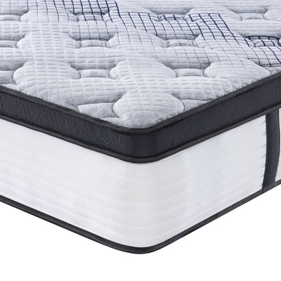 springmadras med pocketfjedre 140x190 cm medium