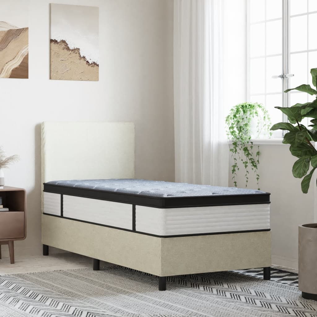 springmadras med pocketfjedre 70x200 cm medium fast