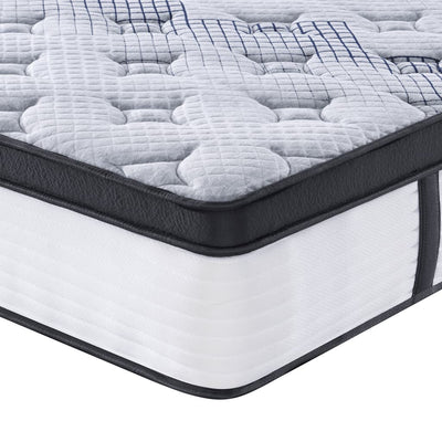 springmadras med pocketfjedre 70x200 cm medium fast