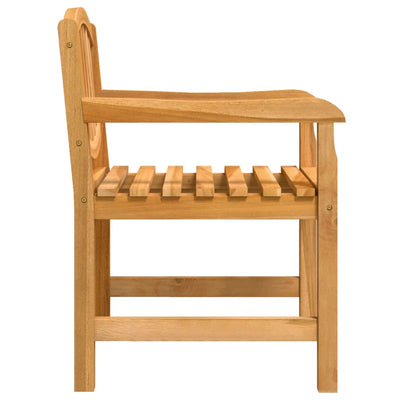 havestole 8 stk. 58x59x88 cm massivt teaktræ