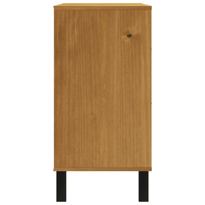 kommode FLAM 110x40x80 cm massivt fyrretræ