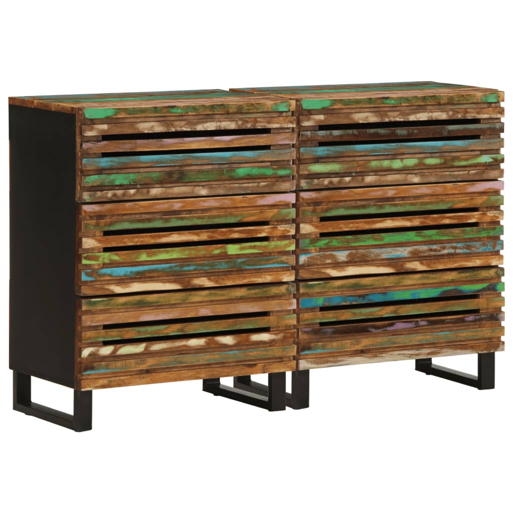 skænke 2 stk. 60x34x75 cm massivt akacietræ