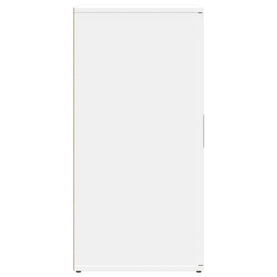 kommoder 2 stk. 59x39x80 cm konstrueret træ hvid