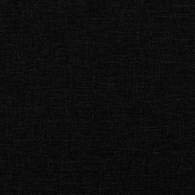 kontinentalseng med madras 140x190 cm stof sort